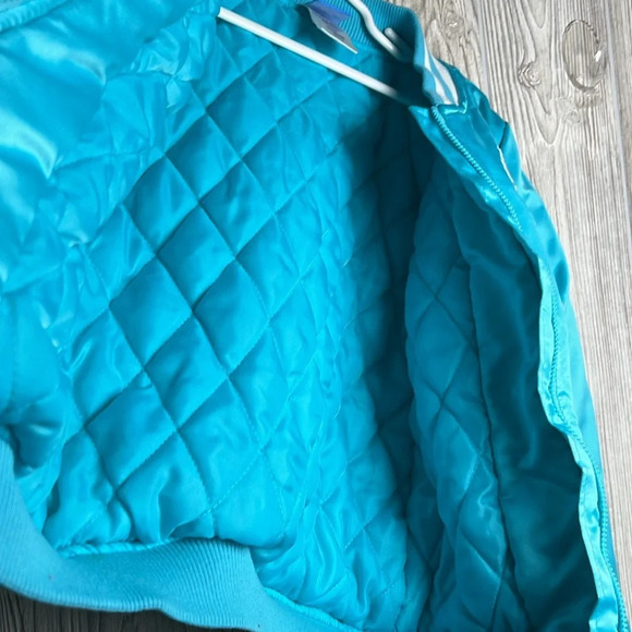 Youth Disney Frozen Bomber Jacket Size 6/7 - Picture 4 of 5